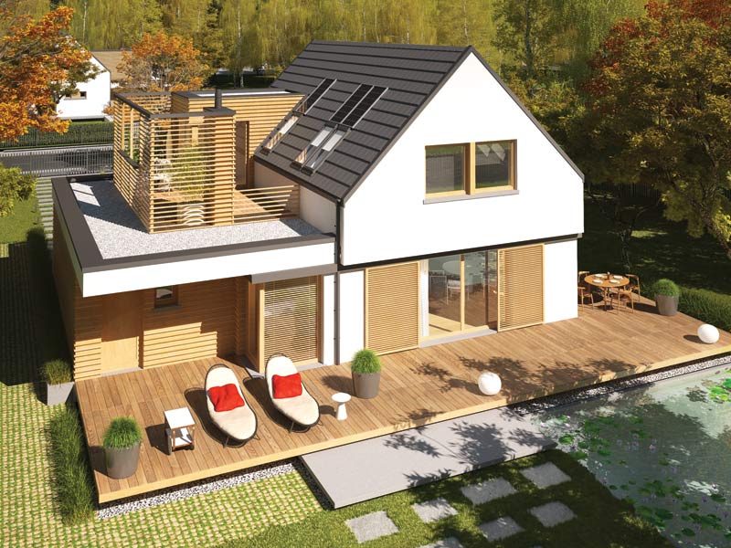 Energooszczędny dom Markus G1 ENERGO PLUS – wygoda, funkcjonalność i nowoczesny design.
